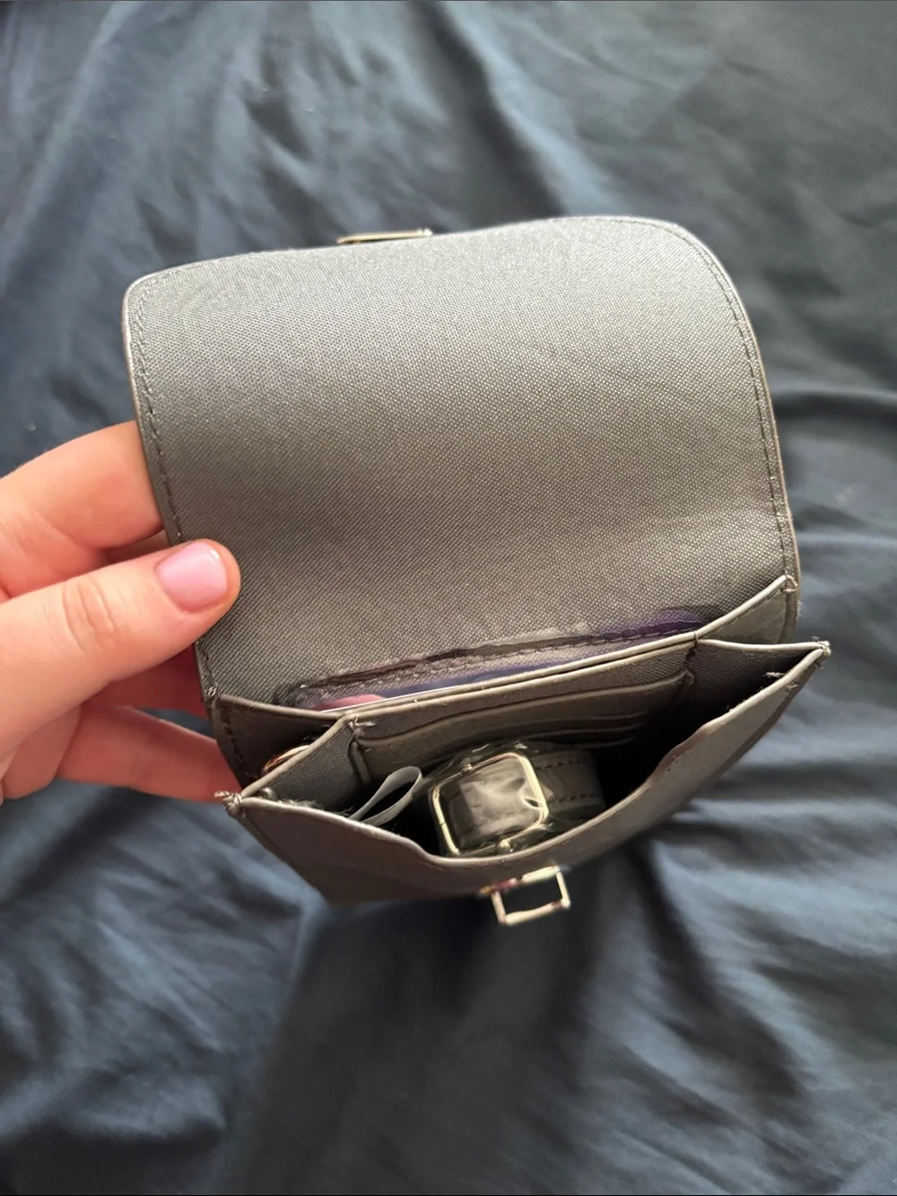 Touch Screen Purse Phone Case - Gray